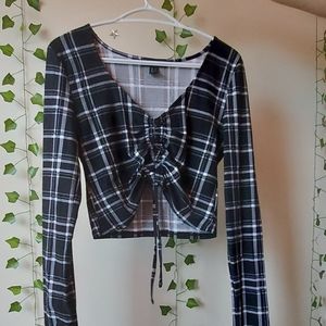 Urban Planet Crop Top Long Sleeve